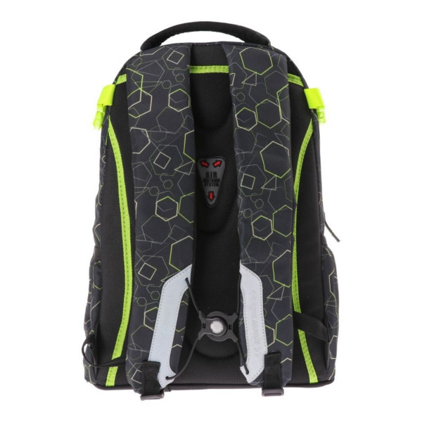 Školski ranac PLAY Apollo m - Rhomboid Green 