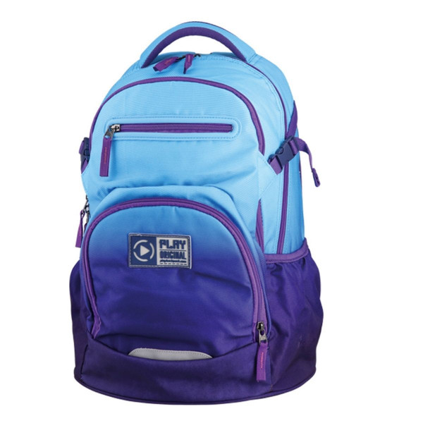 Školski ranac PLAY Apollo - Sunset teget-plavi 