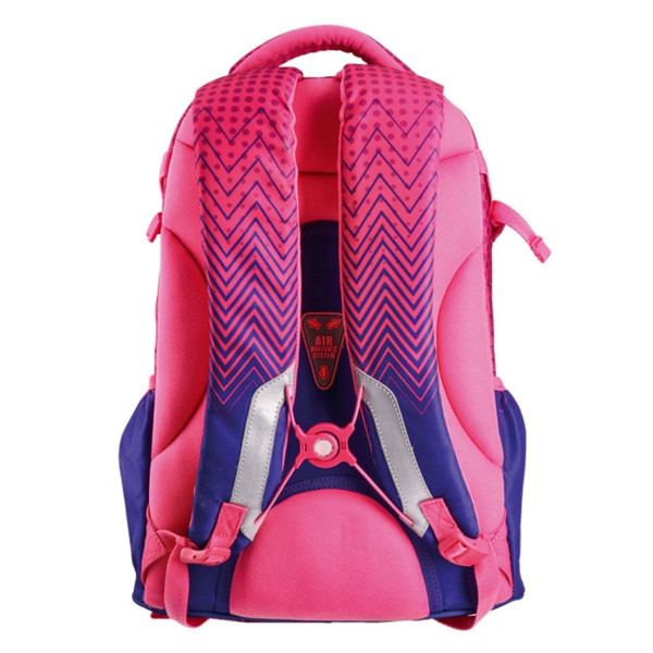 Školski ranac PLAY Apollo Sunset - pink-ljubičasta 