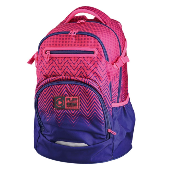 Školski ranac PLAY Apollo Sunset - pink-ljubičasta 