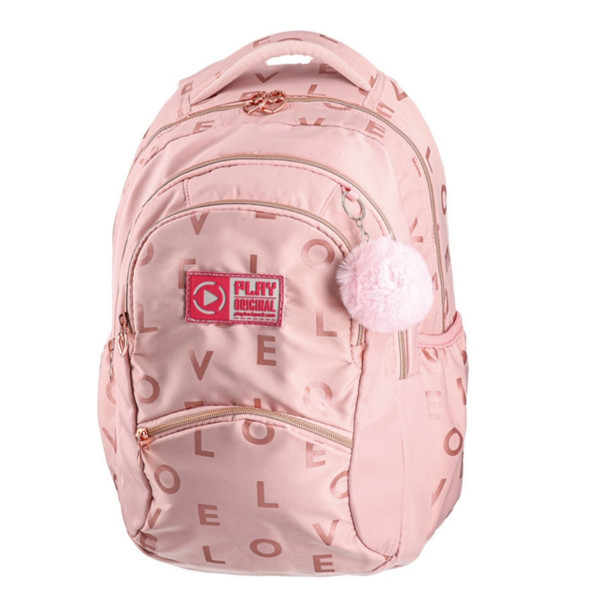 Školski ranac PLAY Apollo - Love Powder Pink Fashion 