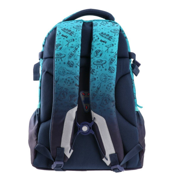 Školski ranac PLAY Apollo Sunset - plavo-teget 