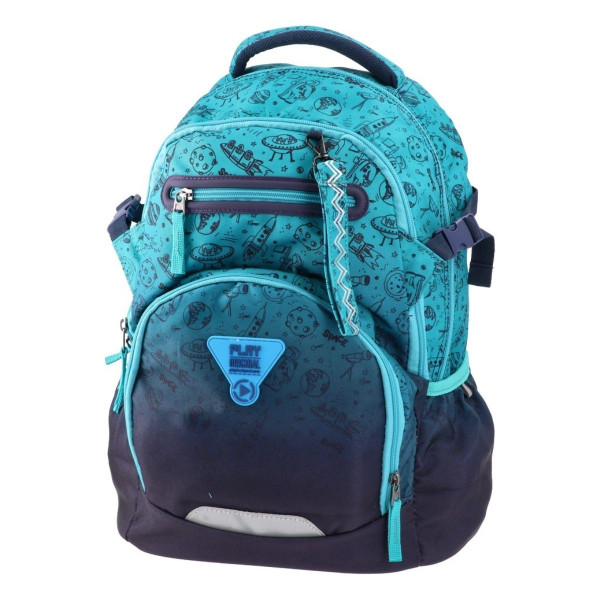 Školski ranac PLAY Apollo Sunset - plavo-teget 