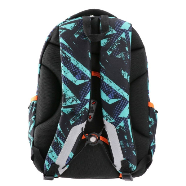 Školski ranac PLAY Apollo - Orange Lines 