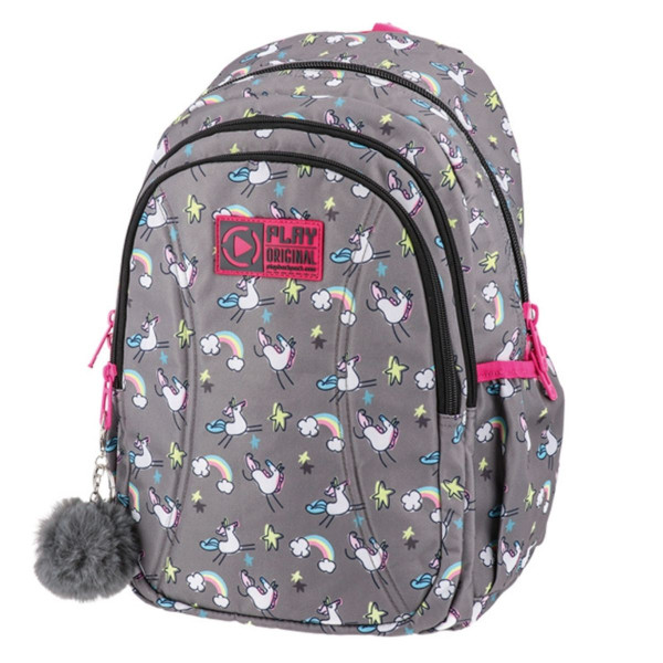 Školski ranac PLAY Remax - Rainbow Unicorn 