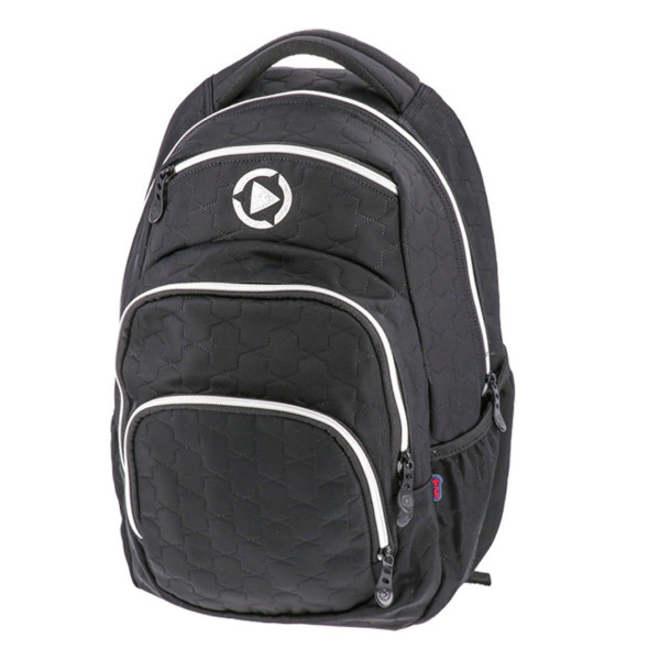 Školski ranac PLAY Cosmo - Black Stitch 