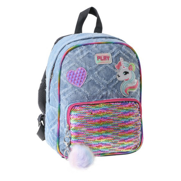 Ranac PLAY  Pop trend - Jeans Unicorn 