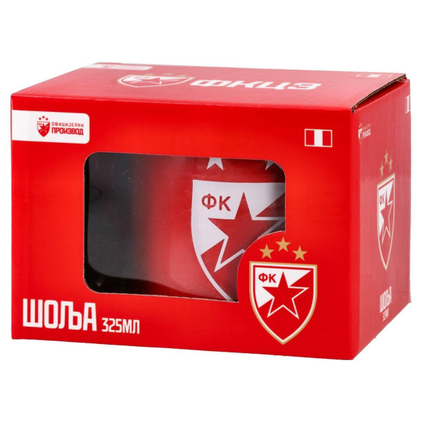 Keramička šolja Crvena Zvezda 