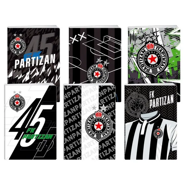 Sveska A4 linije PLAY Partizan 