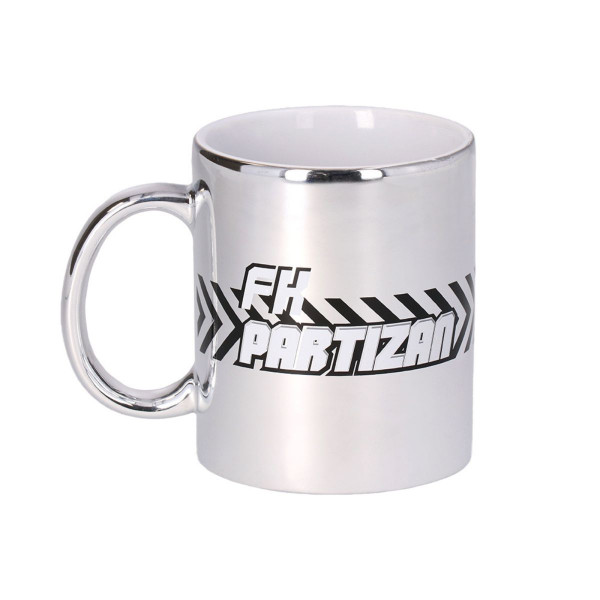 Keramička šolja Partizan metalik 