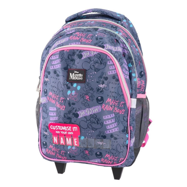 Anatomski ranac sa točkićima PLAY - Minnie Mouse Doodles 