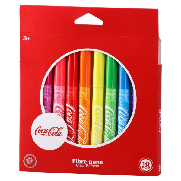Flomasteri 10 COCA COLA Mirišljavi 