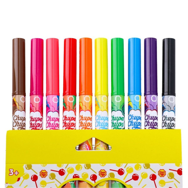 Flomasteri 10 CHUPA CHUPS Mirišljavi 