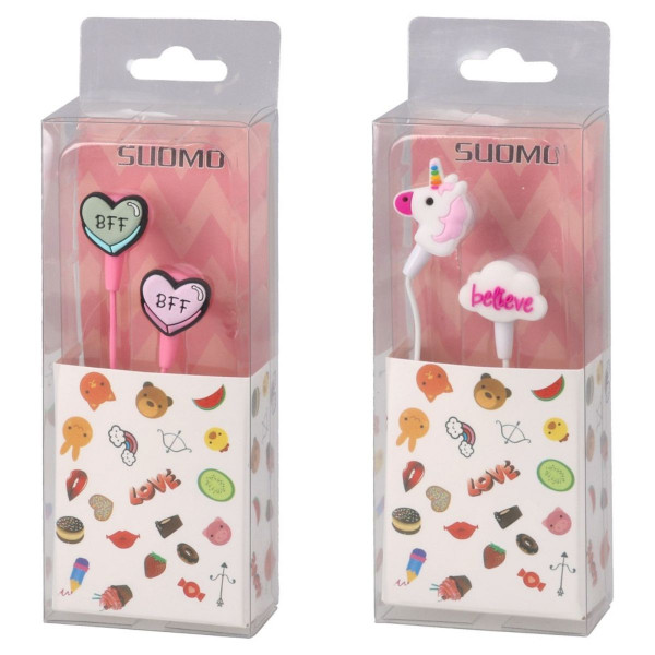 Slušalice bubice - jednorog i bff 