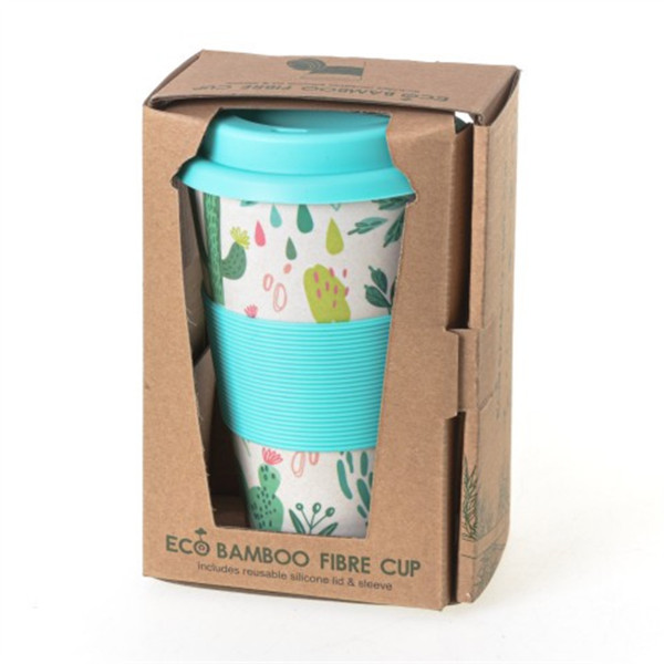 Putna šolja sa poklopcem - kaktus 