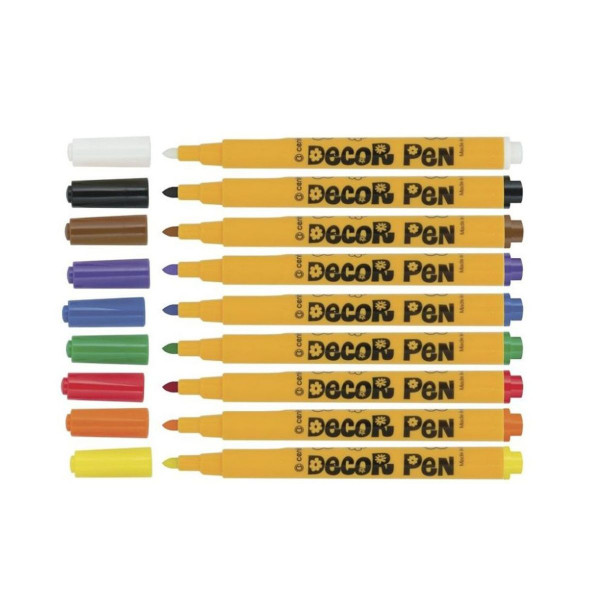 Dekor flomasteri 8+1 CENTROPEN - Classic 