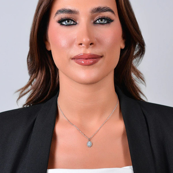 Ogrlica LUCA BARRA kristal sa cirkonima 