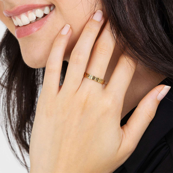 Prsten LUCA BARRA Forever Sister 