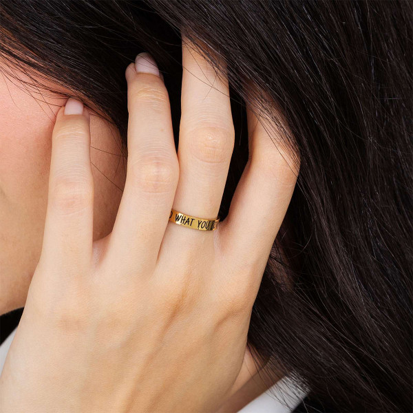 Prsten LUCA BARRA Do What You Love 