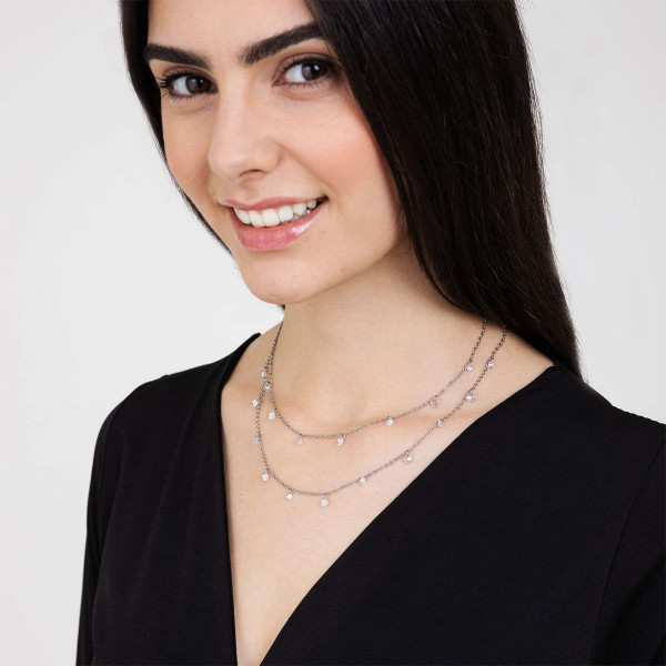 Ogrlica LUCA BARRA Crystals 