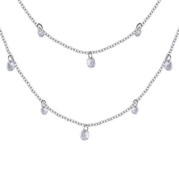 Ogrlica LUCA BARRA Crystals 