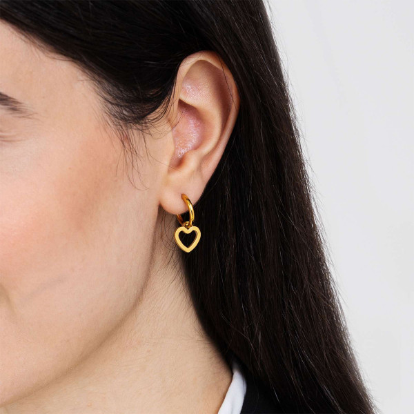 Minđuše LUCA BARRA Hearts 