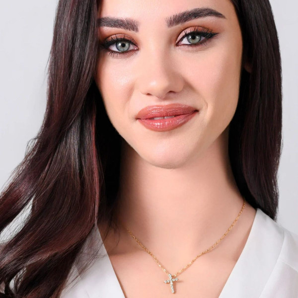 Ogrlica LUCA BARRA krst 