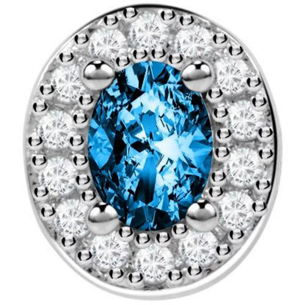 Singl minđuša LA PETITE STORY Spark blue 