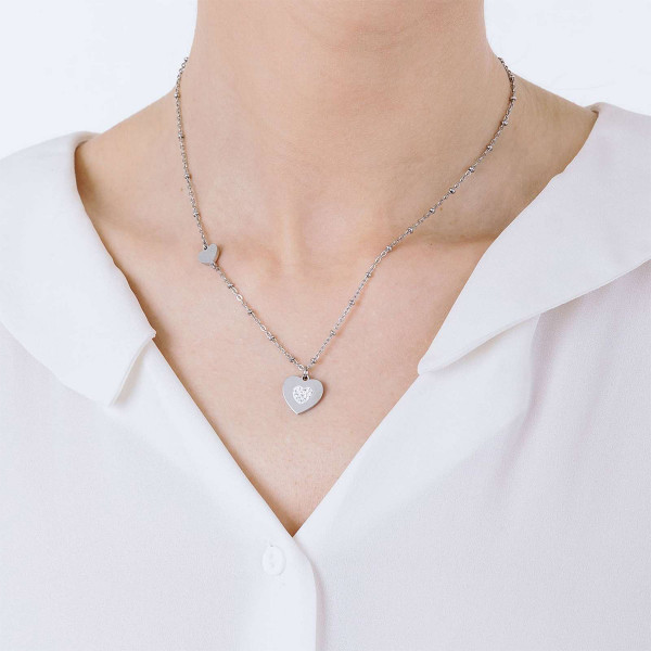 Ogrlica LUCA BARRA Heart 