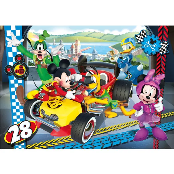 Puzzle CLEMENTONI EMickey and The Roadster Racers 24 dela 