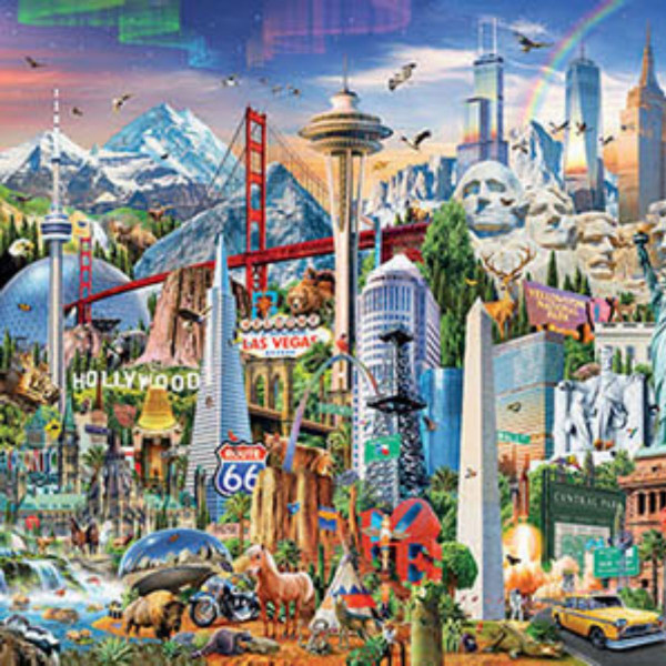 Puzzle EDUCA 42000 Around the World 