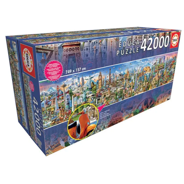 Puzzle EDUCA 42000 Around the World 