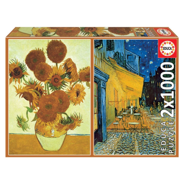 Puzzle EDUCA 1000x2 Van Gogh 