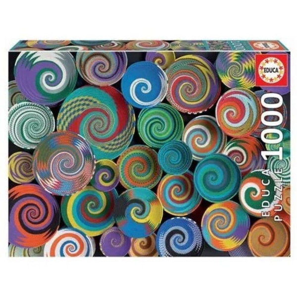 Puzzle EDUCA 1000 Afričke korpe 
