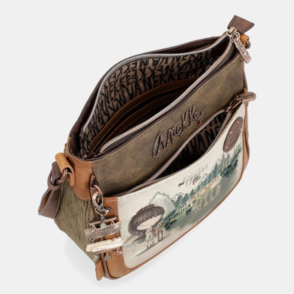 Torba ANEKKE The Forest medium printed shoulder bag 
