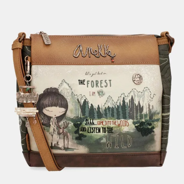Torba ANEKKE The Forest printed shoulder bag 