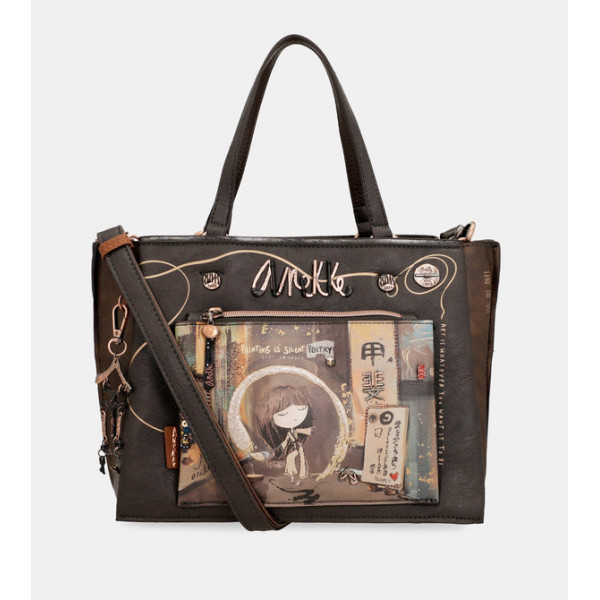 Torba ANEKKE Shoen Brown Tote 