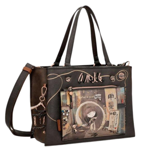 Torba ANEKKE Shoen Brown Tote 