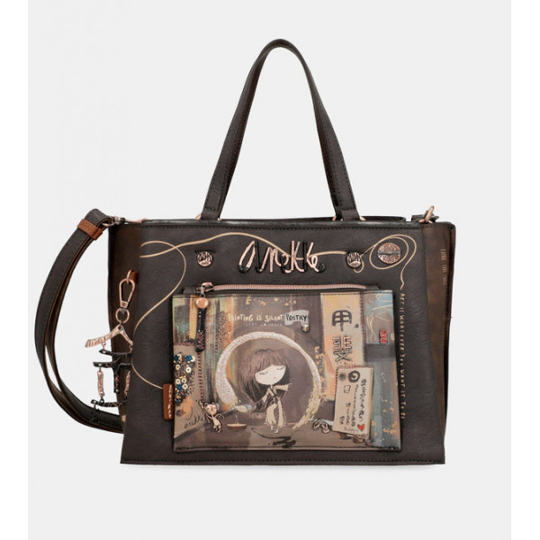 Torba ANEKKE Shoen Brown Tote 