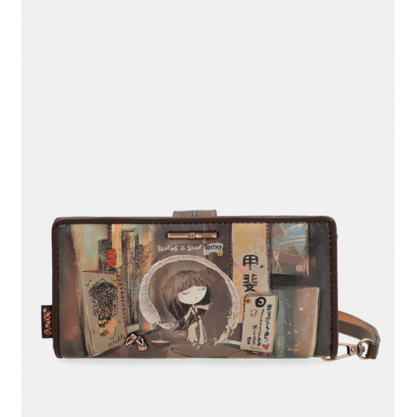 Novčanik ANEKKE Shoen Brown Large RFID 