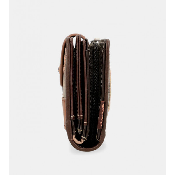 Novčanik ANEKKE Shoen Brown Medium RFID 