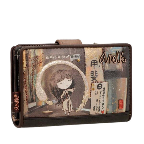 Novčanik ANEKKE Shoen Brown Medium RFID 