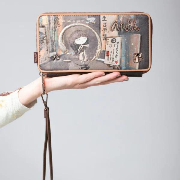 Novčanik ANEKKE Shoen Brown Passport Wallet 