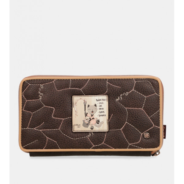 Novčanik ANEKKE Shoen Brown Passport Wallet 