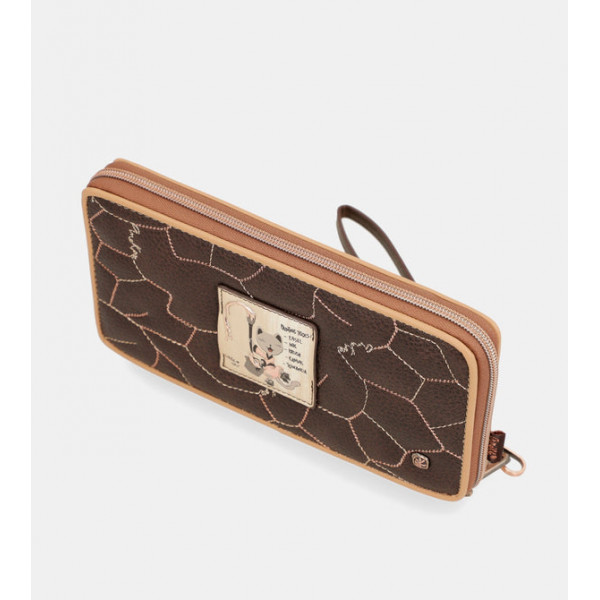 Novčanik ANEKKE Shoen Brown Passport Wallet 