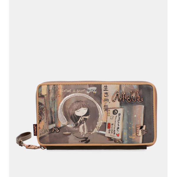 Novčanik ANEKKE Shoen Brown Passport Wallet 