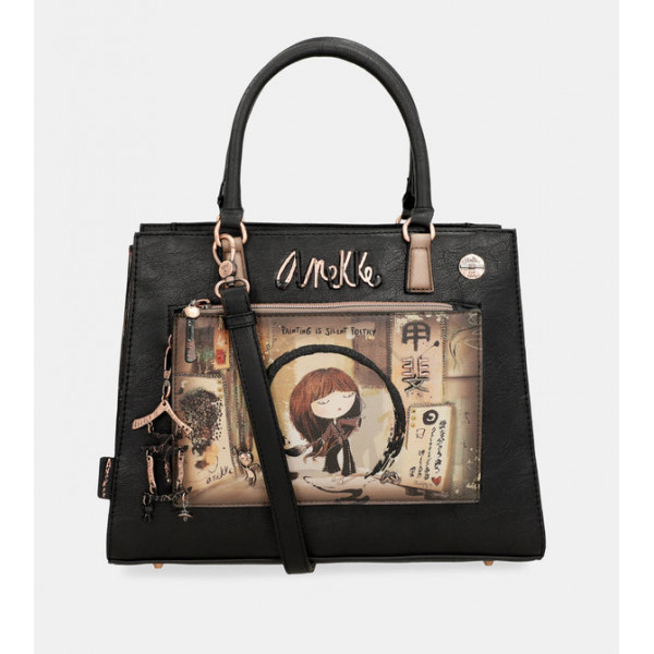 Torba ANEKKE Shoen Black Tote 
