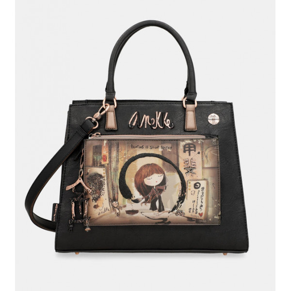 Torba ANEKKE Shoen Black Tote 