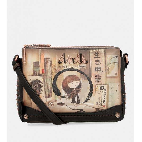 Torba ANEKKE Shoen Black 3 Compartments 