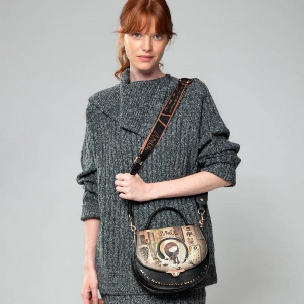 Torba ANEKKE Shoen Black Oval 
